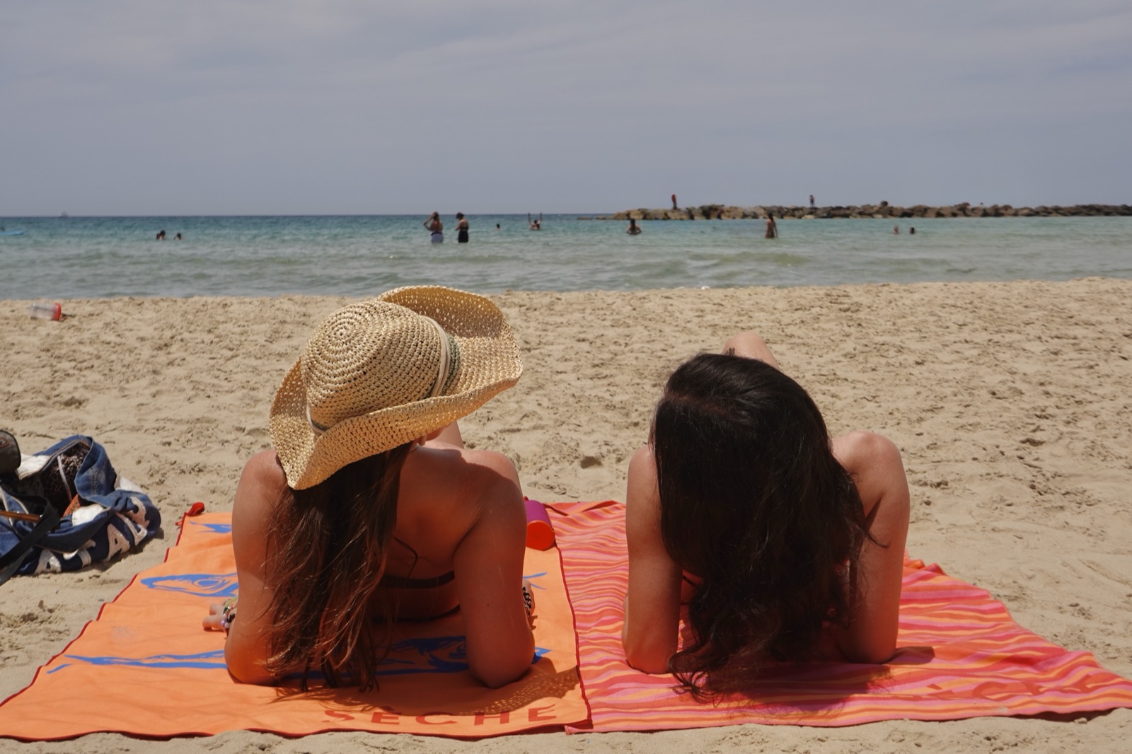 At the beach